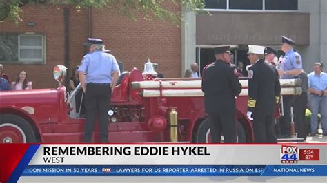 Central Texas says goodbye to fallen West firefighter